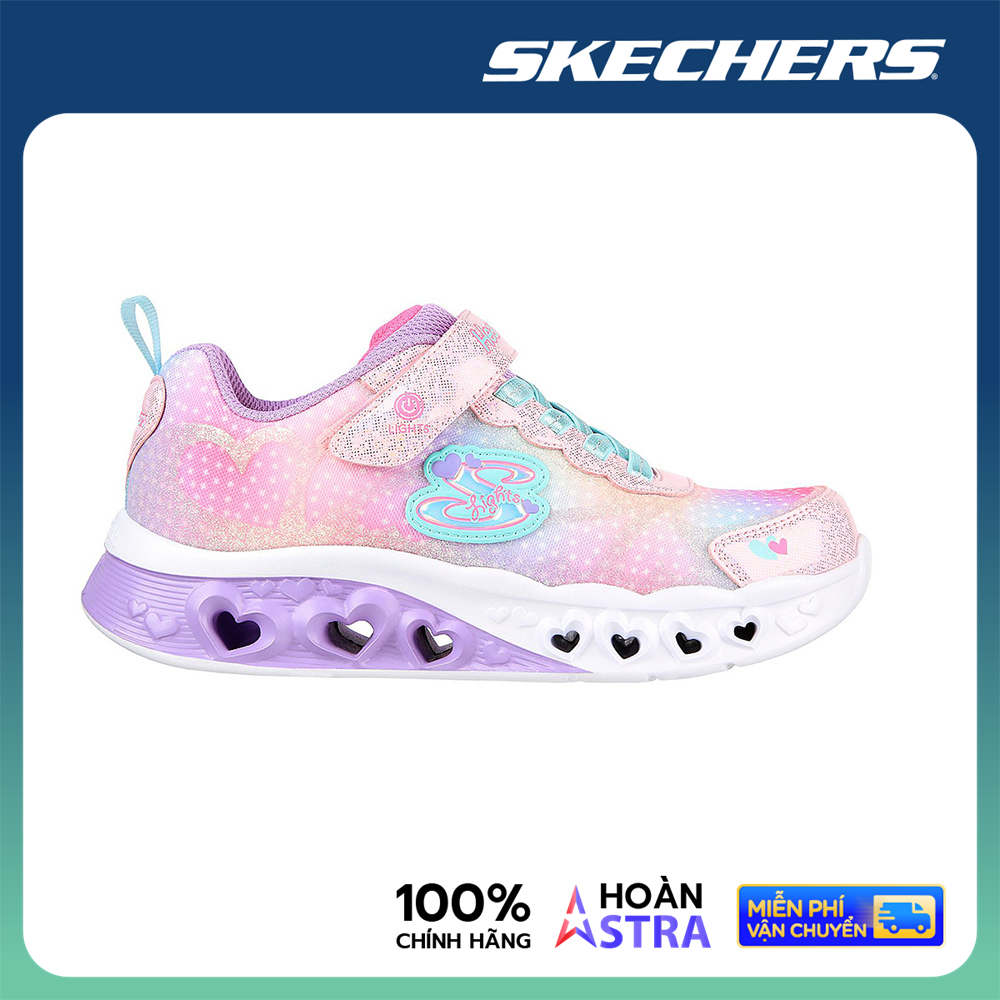 Skechers Bé Gái Giày Thể Thao Flutter Heart Lights - 302315L-PKMT