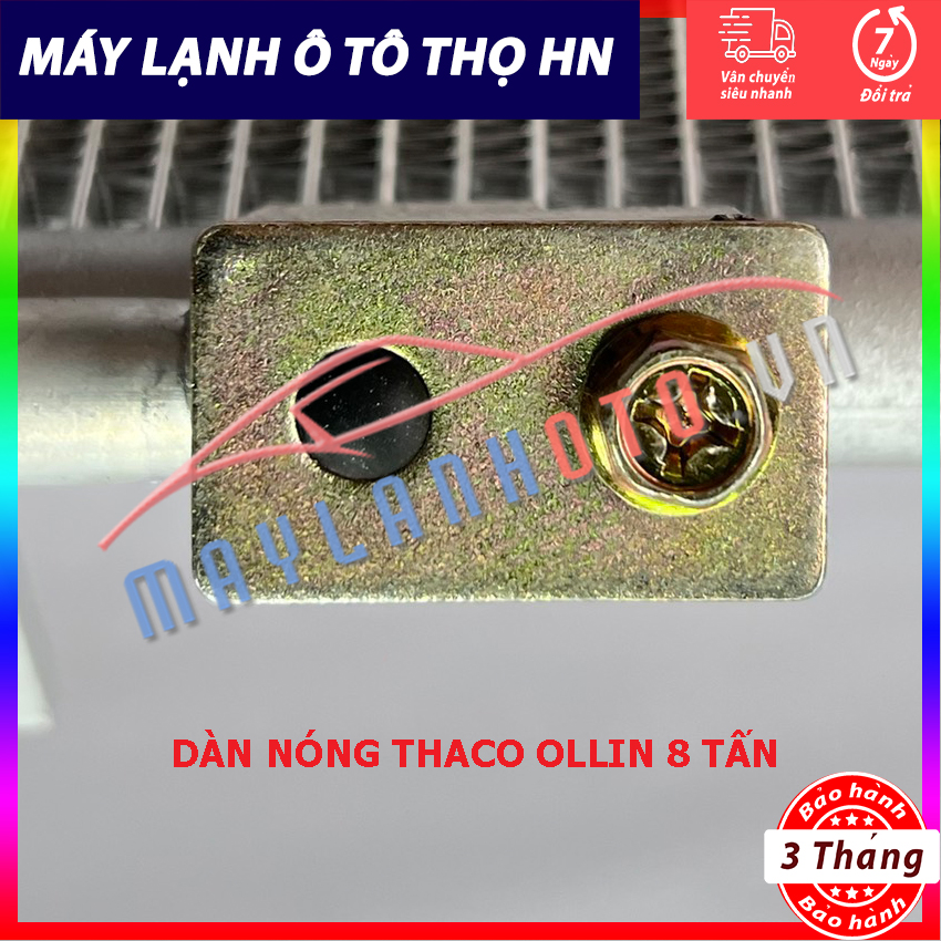 Dàn (giàn) nóng Thaco Ollin (olin) 8 Tấn (Phin Liền) Hàng HBS Trung Quốc (hàng chính hãng nhập khẩu trực tiếp)