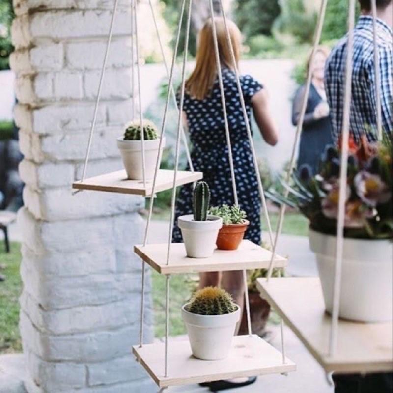 Kệ treo 3 tầng kích thước nhỏ vintage