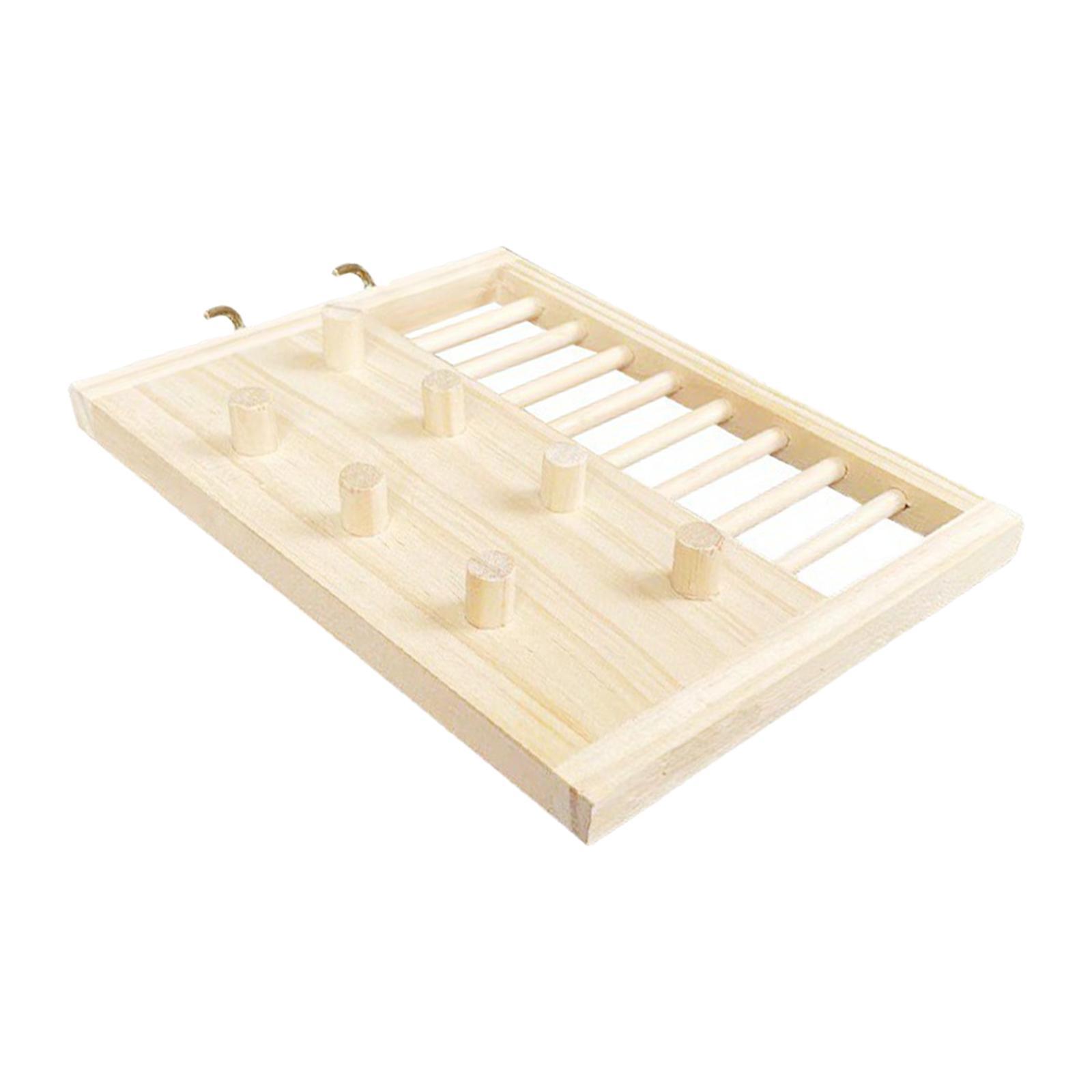 Parrot Hamster Climbing Ladder Hamster Bridge for Dwarf Hamster Mouse Gerbil