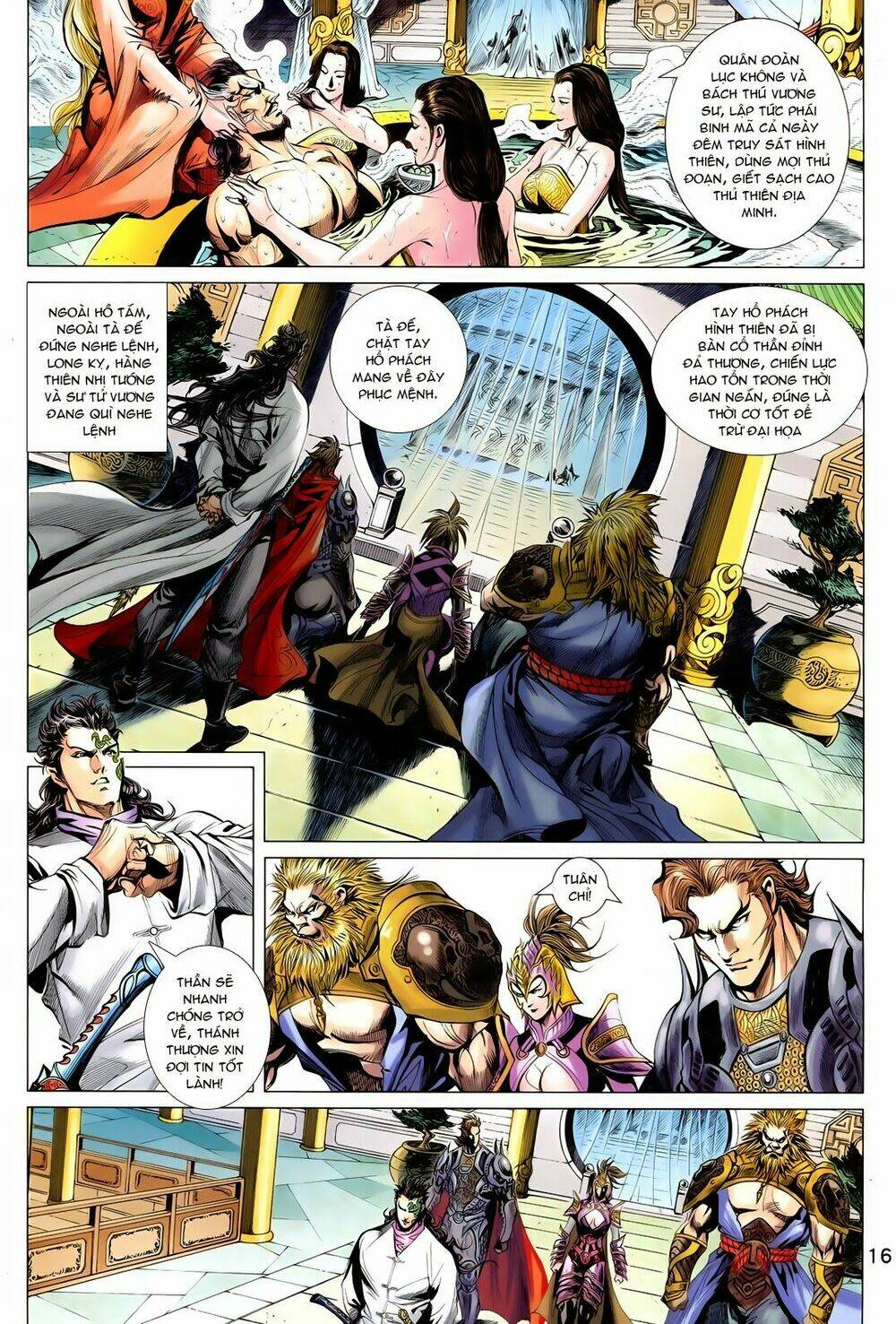 thần binh vấn thiên chapter 7 16