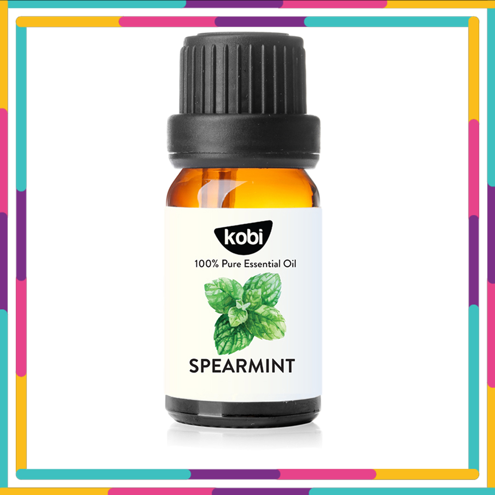 Tinh dầu Bạc Hà Lục Kobi Spearmint essential oil giúp kháng khuẩn, giảm căng thẳng hiệu quả