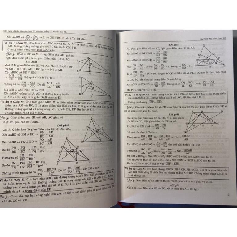Sách - Vẽ thêm hình phụ trong giải Toán hình học phẳng
