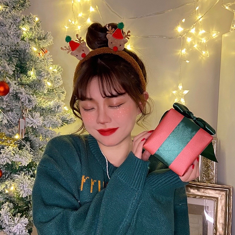Cài tóc Noel nhiều mẫu cực Cute