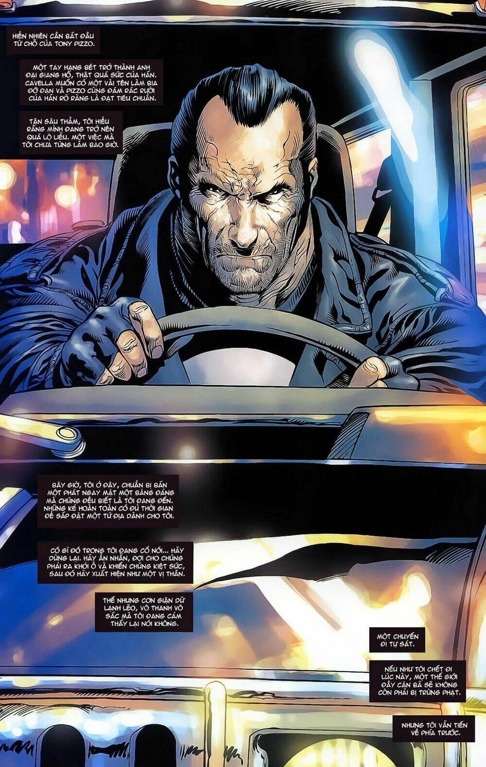 the punisher: trên là dưới & trắng là đen chapter 4 19
