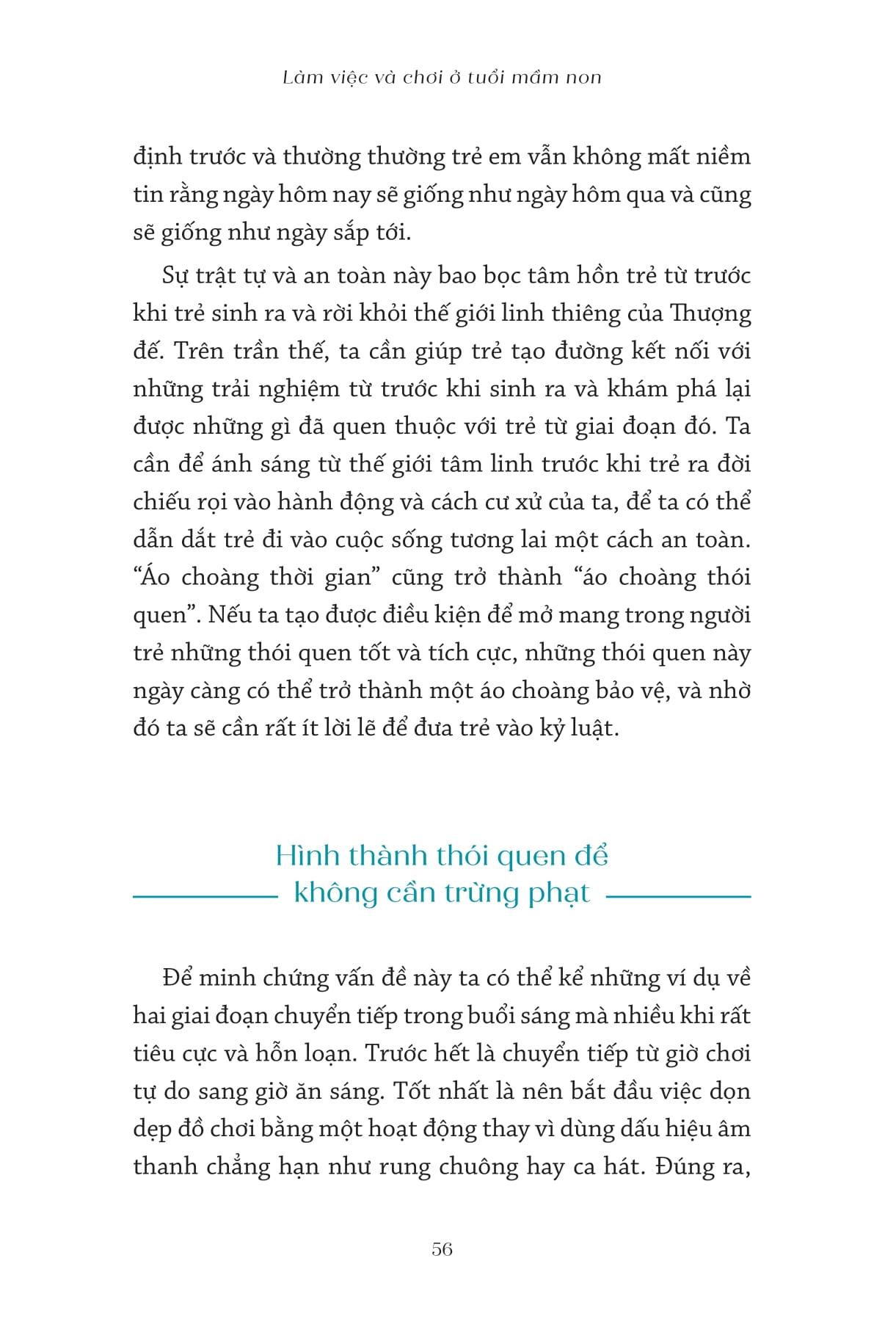 Làm Việc Và Chơi Ở Tuổi Mầm Non - Working And Play Early Childhood