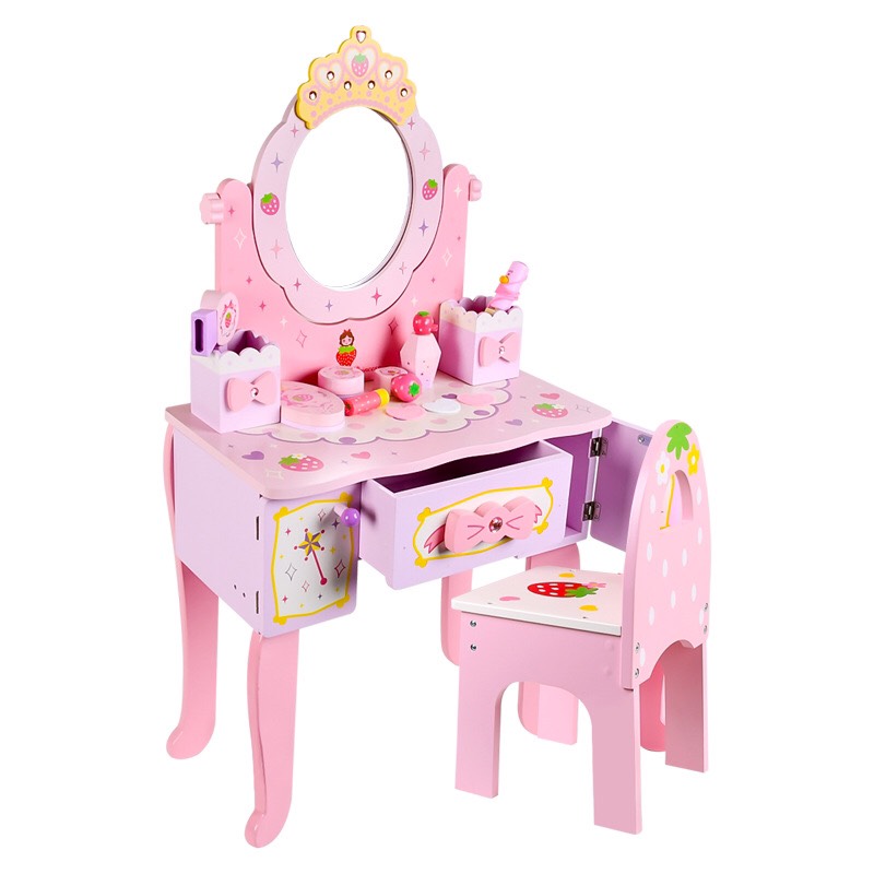 Đồ chơi Bàn trang điểm gỗ cỡ lớn 93cm cho bé