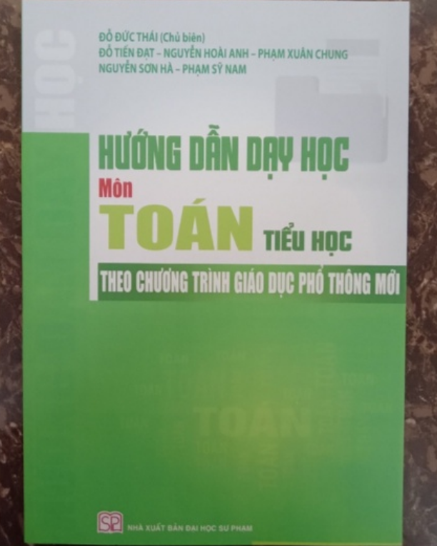 Sách Hướng dẫn dạy học Môn Toán tiểu học theo chương trình giáo dục phổ thông mới
