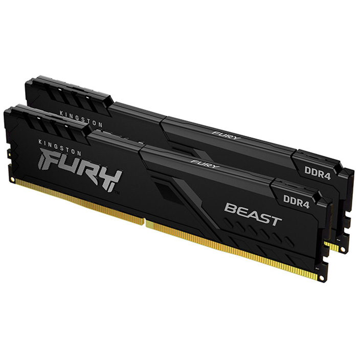 Ram Desktop Kingston Fury Beast (KF436C17BBK2/16) 16GB (2x8GB) DDR4 3600Mhz - Hàng Chính Hãng