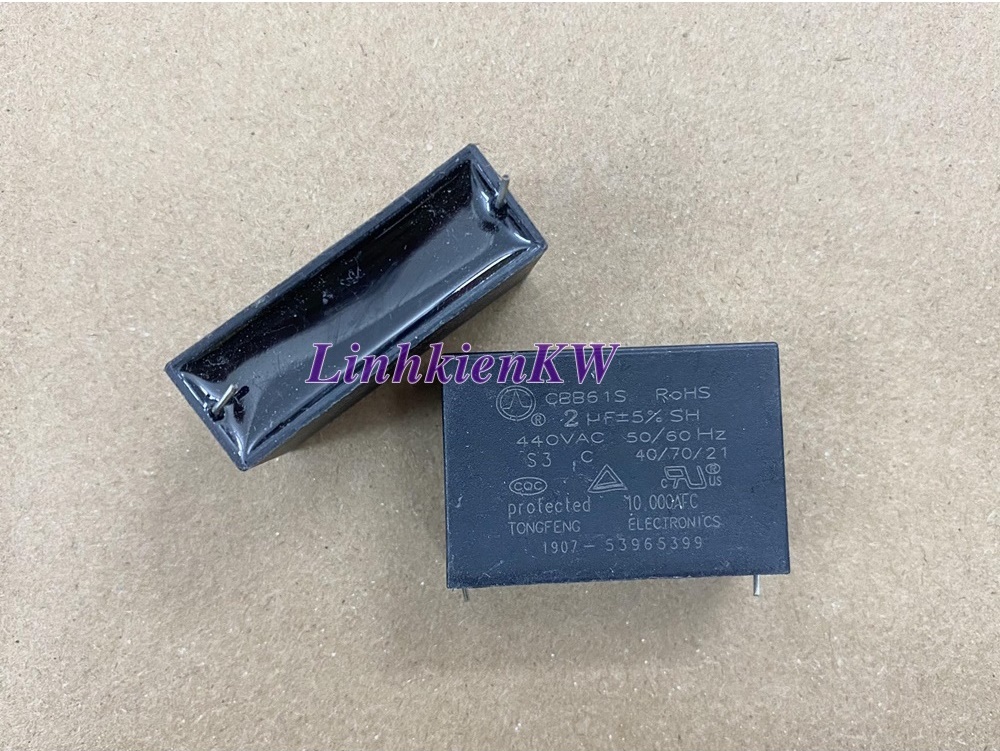 Tụ quạt 2uf 440v mới chính gốc