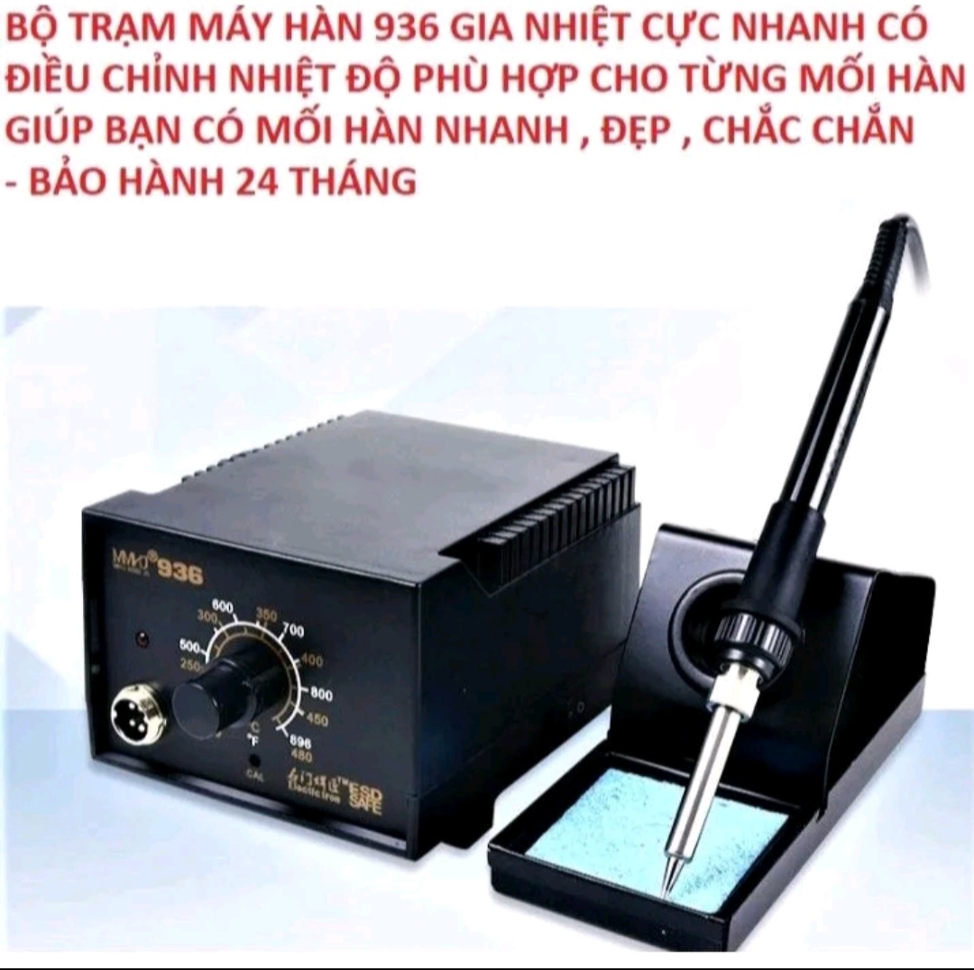 TRẠM HÀN THIẾC CHỈNH NHIỆT 936 CAO CẤP CHO MỌI NGƯỜI