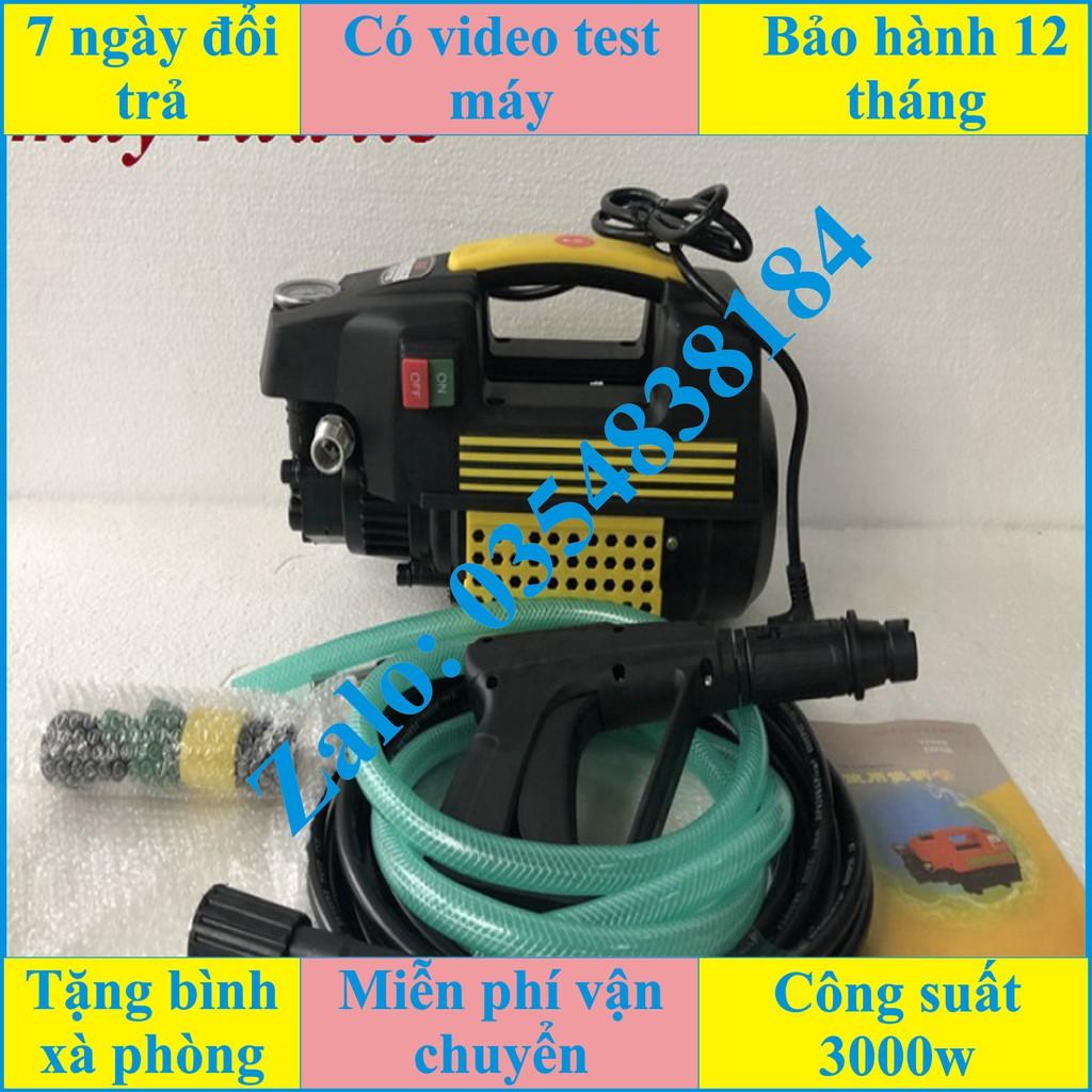 Máy rửa xe công suất mạnh Sakura, Máy rửa xe áp lực cap 2500w- Đánh bay mọi vết bẩn dễ dàng