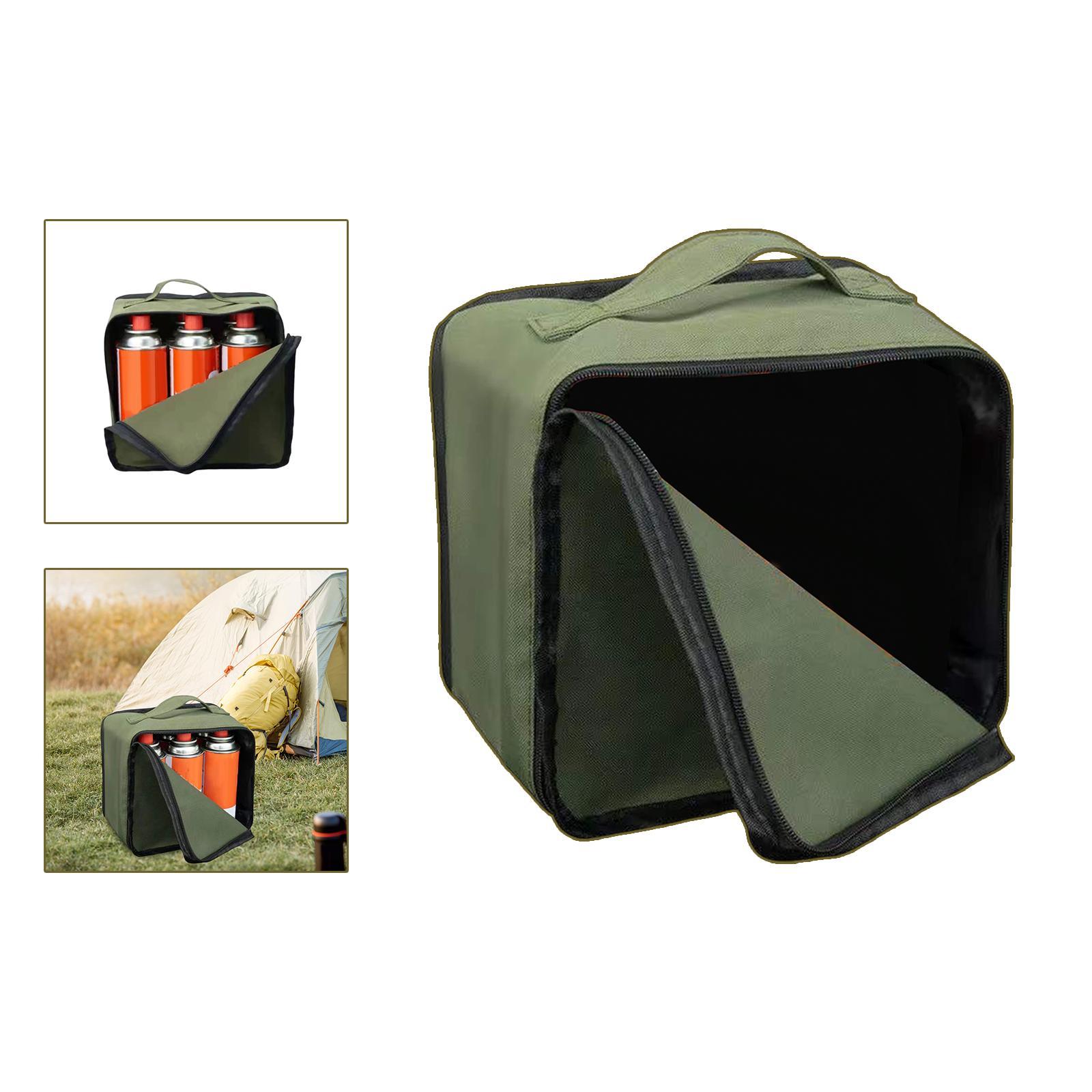 Gas Tank Storage Bags Wear Resistant Gas Canister Bag for Backpacking Picnic Hiking