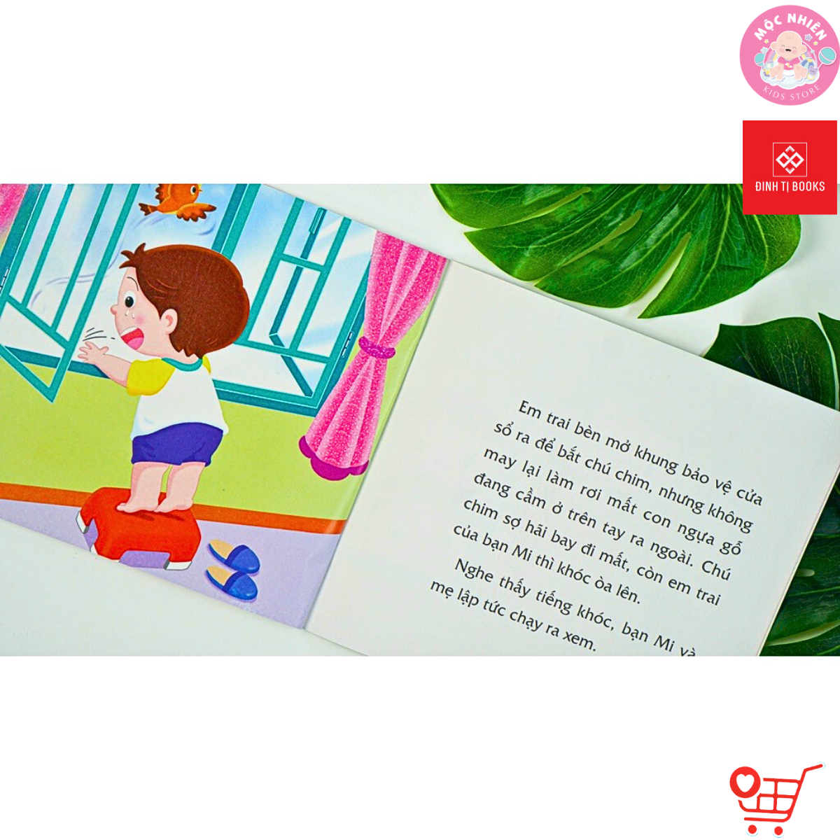 Sách Thiếu Nhi - Dạy Trẻ Kỹ Năng An Toàn - Dành cho bé từ 2-8 tuổi - Đinh Tị Books