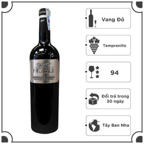 Rượu Vang Đỏ Figuero Noble 750ml 14.5% - Tây Ban Nha - Hàng Chính Hãng