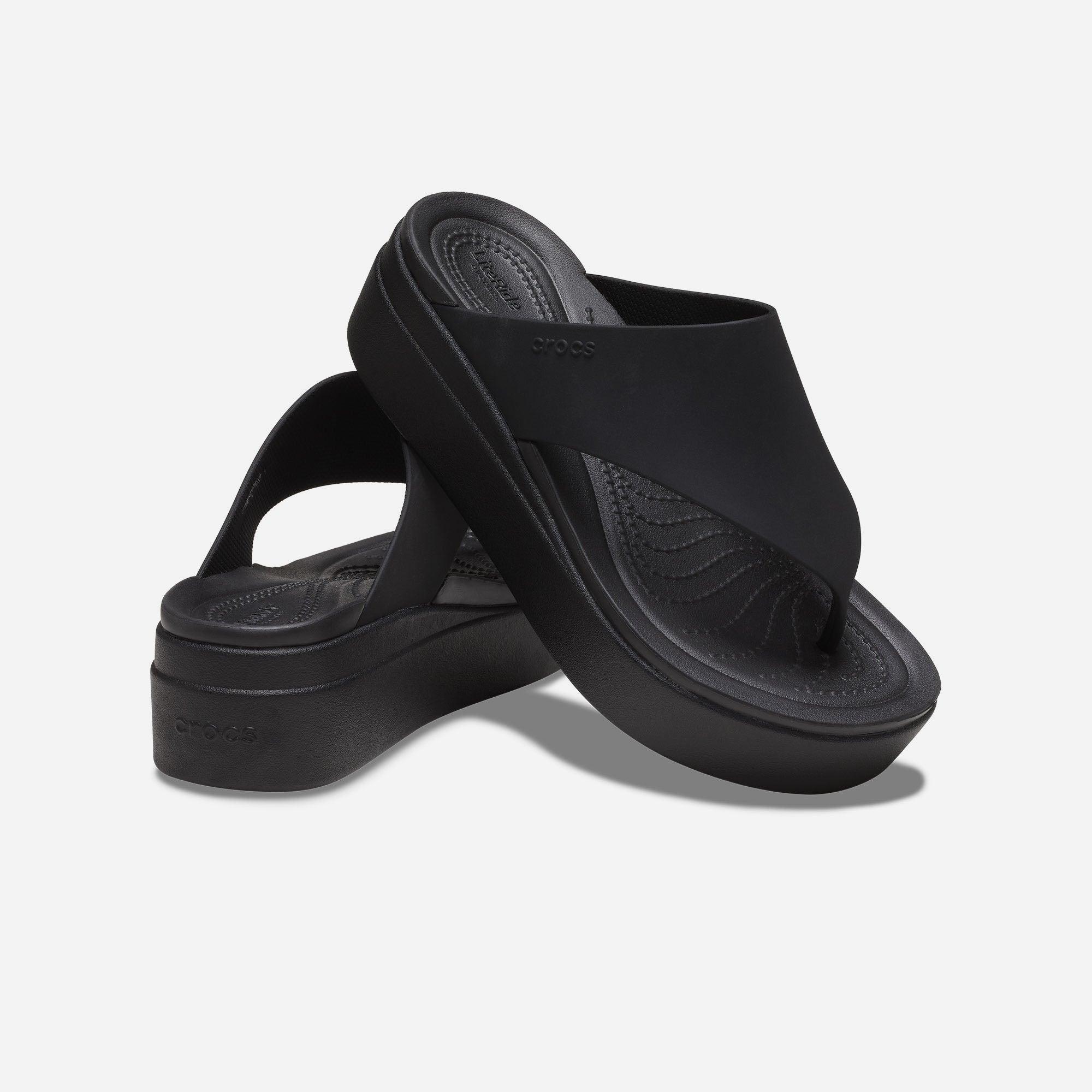 Dép xỏ ngón nữ Crocs Brooklyn - 208727-001