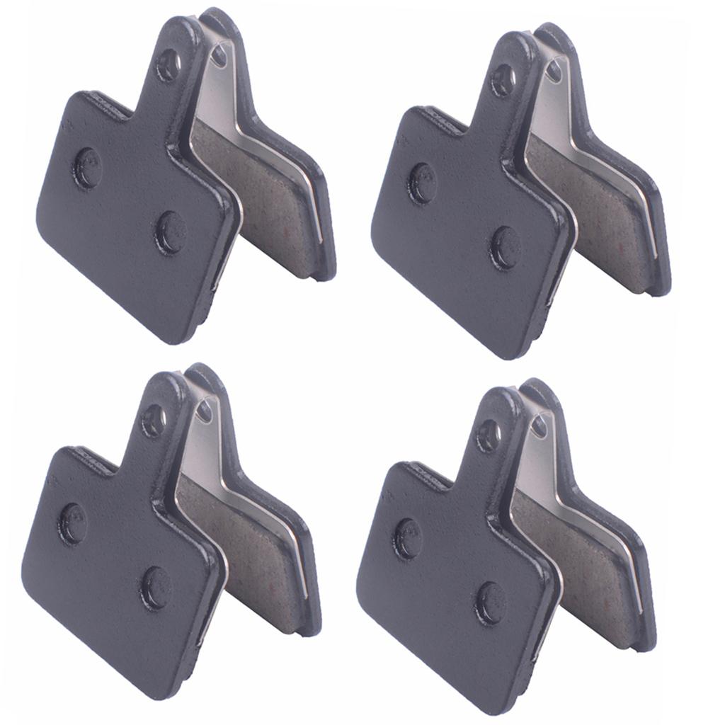 4 Pair Bike Disc Brake Pads Caliper Semi-Metal Resin Bike Components
