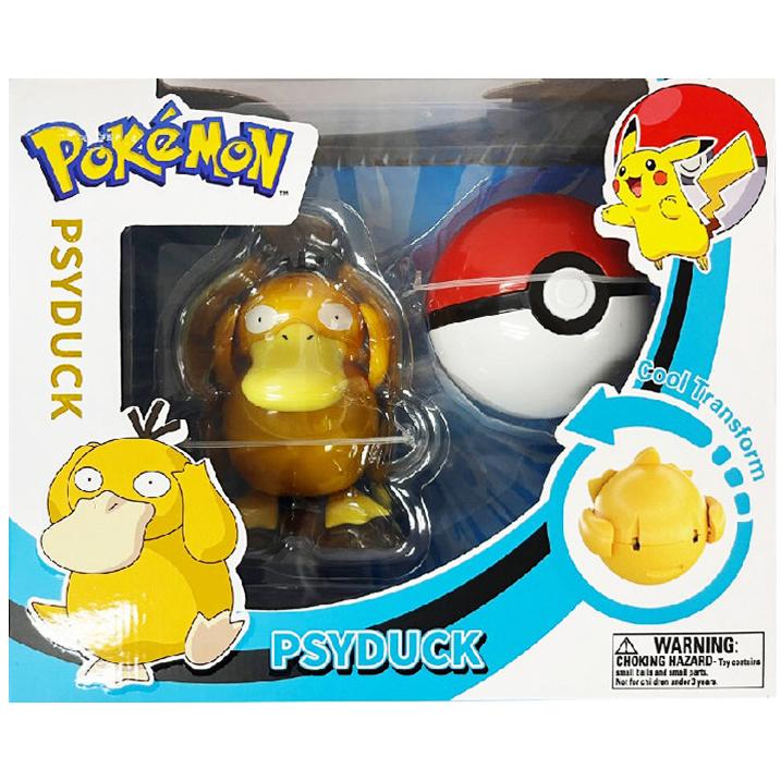 Đồ Chơi Bóng Pokemon Biến Hình - Vịt Psyduck - Pokemon Toys ZC8914E