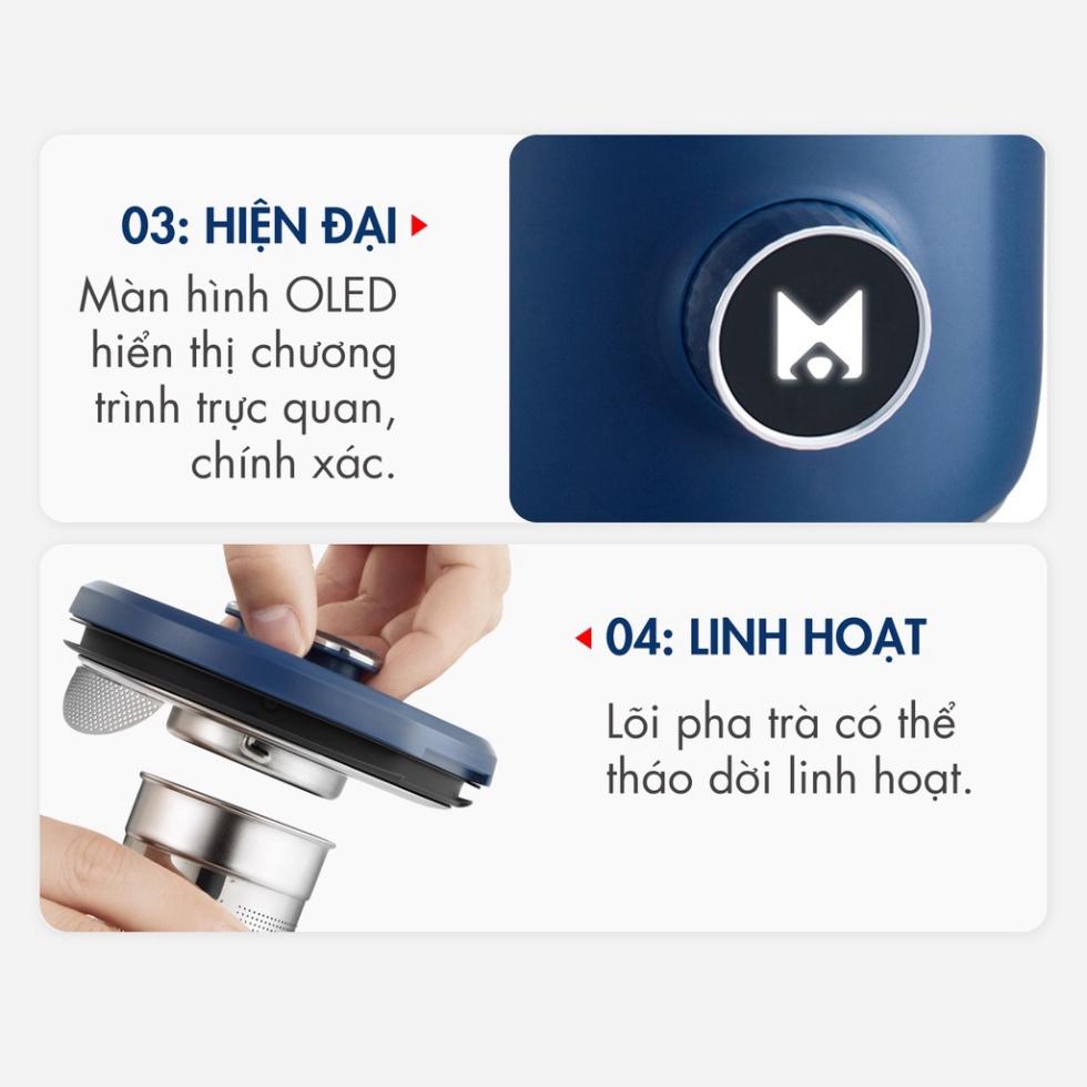 Máy Làm Sữa Hạt Mini DCB600 - Thương hiệu bán chạy - SẢN PHẨM HOT - Đỏ, Đỏ