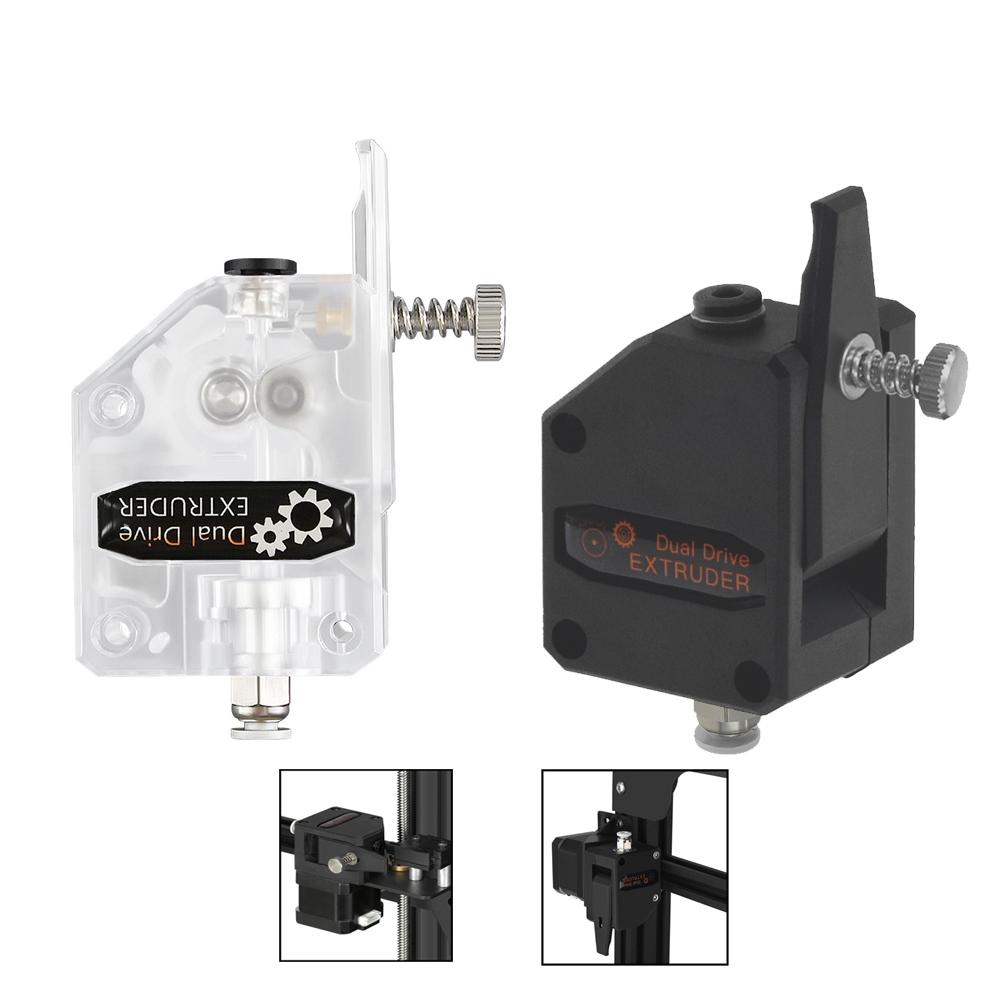TWOTREES nhân bản BTech Dual Drive Drive Outruder nâng cấp 1.75mm TPU/TPE Dải linh hoạt E3D V6 MK8 cho Ender 3 V2 CR10
