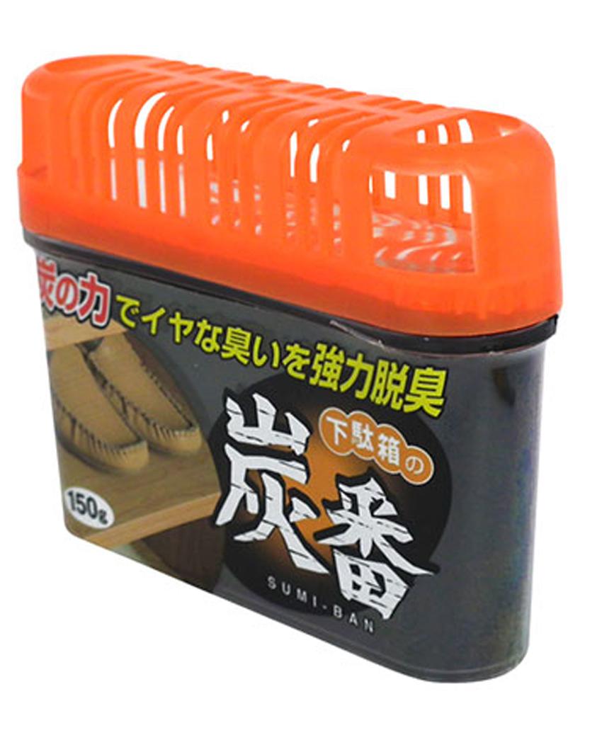 Sáp khử mùi tủ giày Kokubo, với chiết xuất từ than hoạt tính giúp tủ giày luôn sạch sẽ, thơm tho đồng thời kháng khuẩn, khử mùi - nội địa Nhật Bản