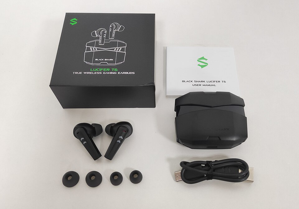 [Hàng Chính hãng] Tai Nghe Gaming Bluetooth TWS Xiaomi Black Shark Lucifer T6 【Độ trễ 35ms ◆ Bluetooth 5.2 ◆  Thời gian dùng tới 26h】