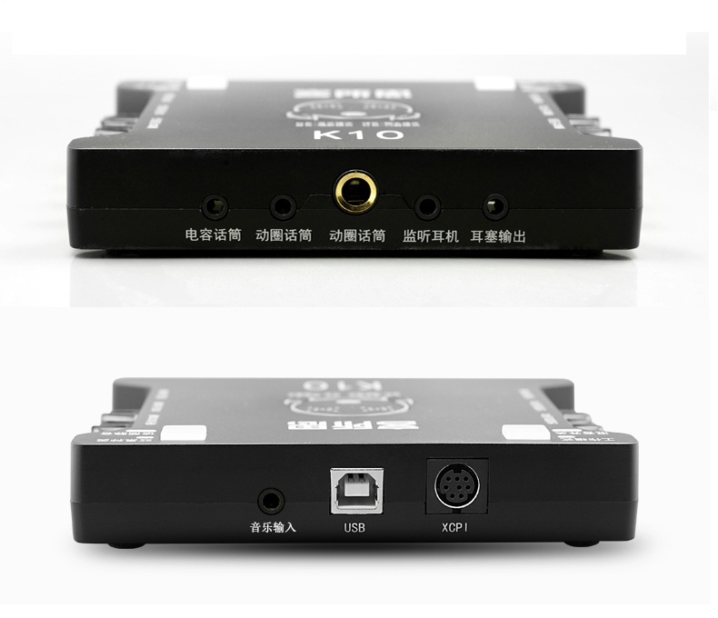 Sound Card K10 Thiết Bị Live Stream Hát Karaoke AZONE