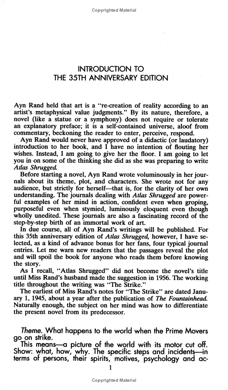Atlas Shrugged