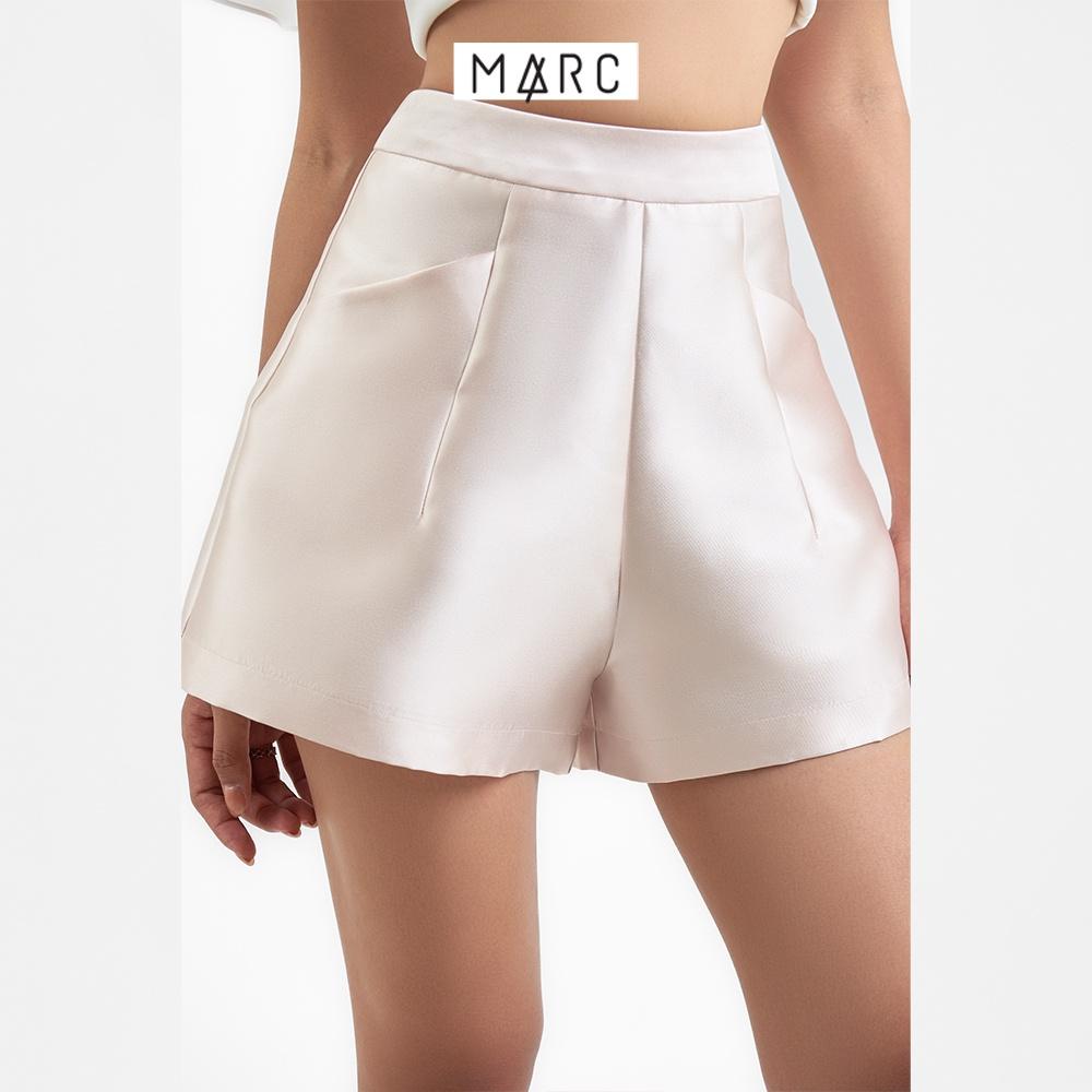 Quần short nữ MARC FASHION lưng cao form A túi xéo liền ben CBLT111622