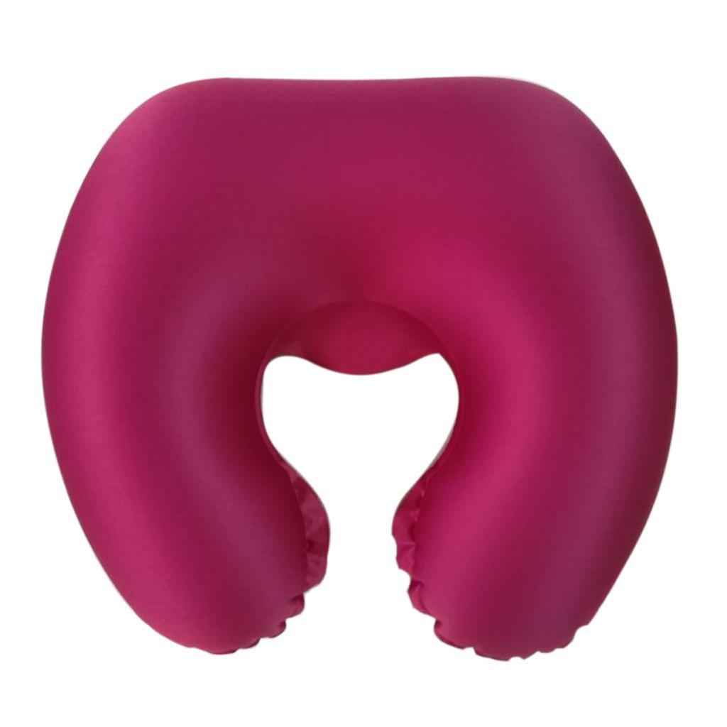 U Shaped Inflatable Pillow Travel Support Cushion