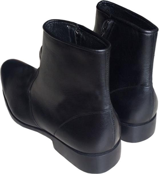 Giày boot nam cao cổ Trường Hải da bò thật nguyên tấm đế cao su không trơn chiều cao đế 3.5cm thời trang nam cao cấp BCC01