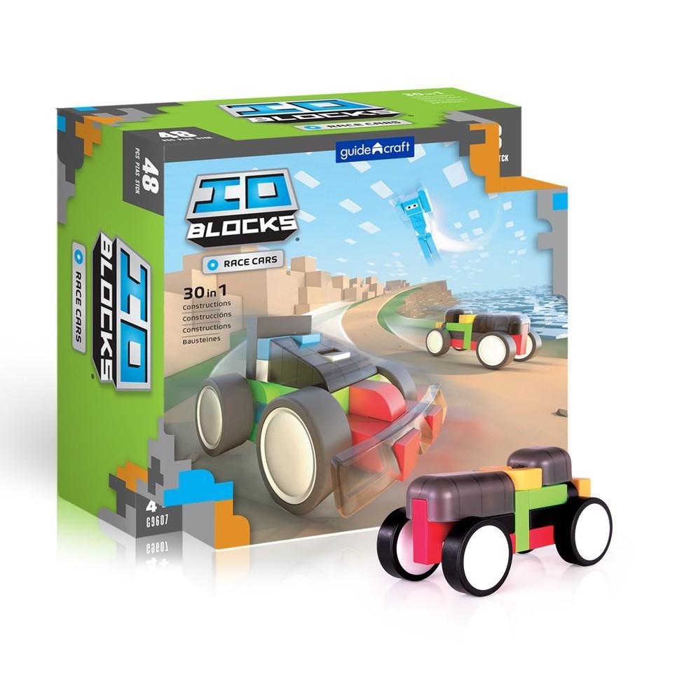 Đồ chơi lắp ráp IO Blocks Xe đua Guidecraft