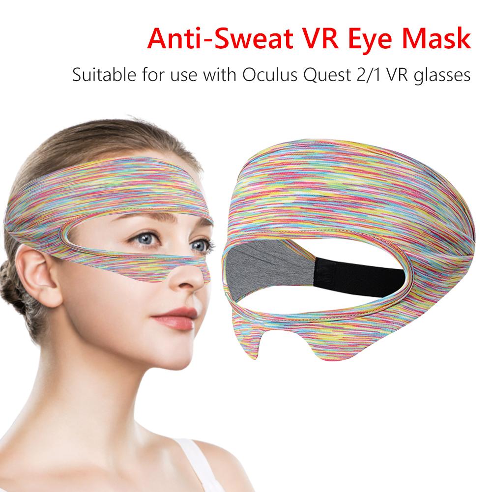 Phụ kiện VR Mặt nạ che phủ dải mồ hôi có thể điều chỉnh kích thước phù hợp với tai nghe thực tế ảo cho Oculus Quest 2 1 Màu: Tùy chọn 10