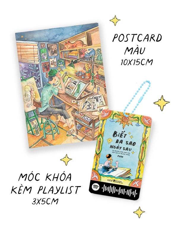 Sách - Biết Ra Sao Ngày Sau - Tự Truyện Chân Thật Của Một Họa Sĩ Truyện Tranh - Tặng Kèm Chữ Ký + Postcard Màu + Móc Khoá Kèm Playlist