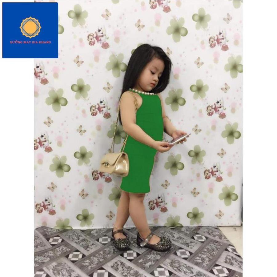 Váy bé gái body hở lưng, sành điệu - Xưởng may - Gia Khang