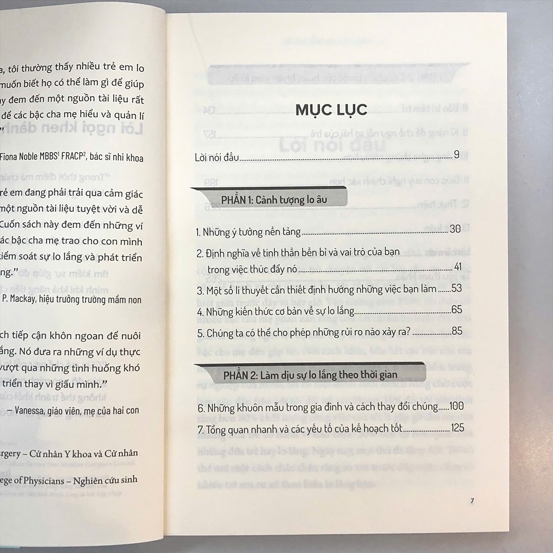 Sách: Giúp Trẻ Chế Ngự Nỗi Lo Âu