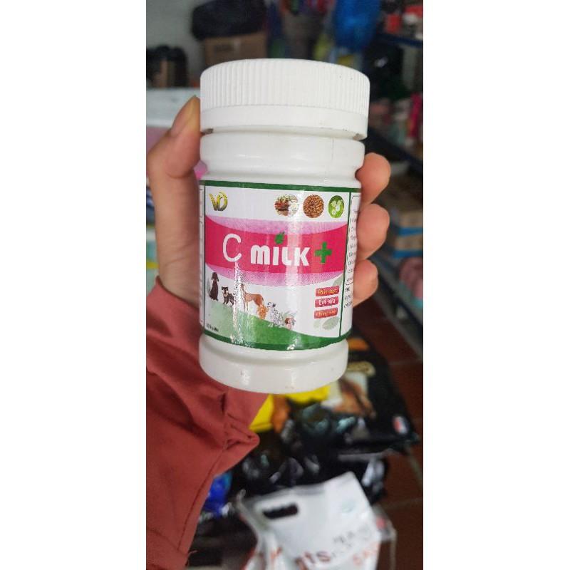 Kích Sữa - Tăng Tiết Sữa - Giảm Viêm Tuyến Sữa Chó Mèo - C Milk ( hộp/150