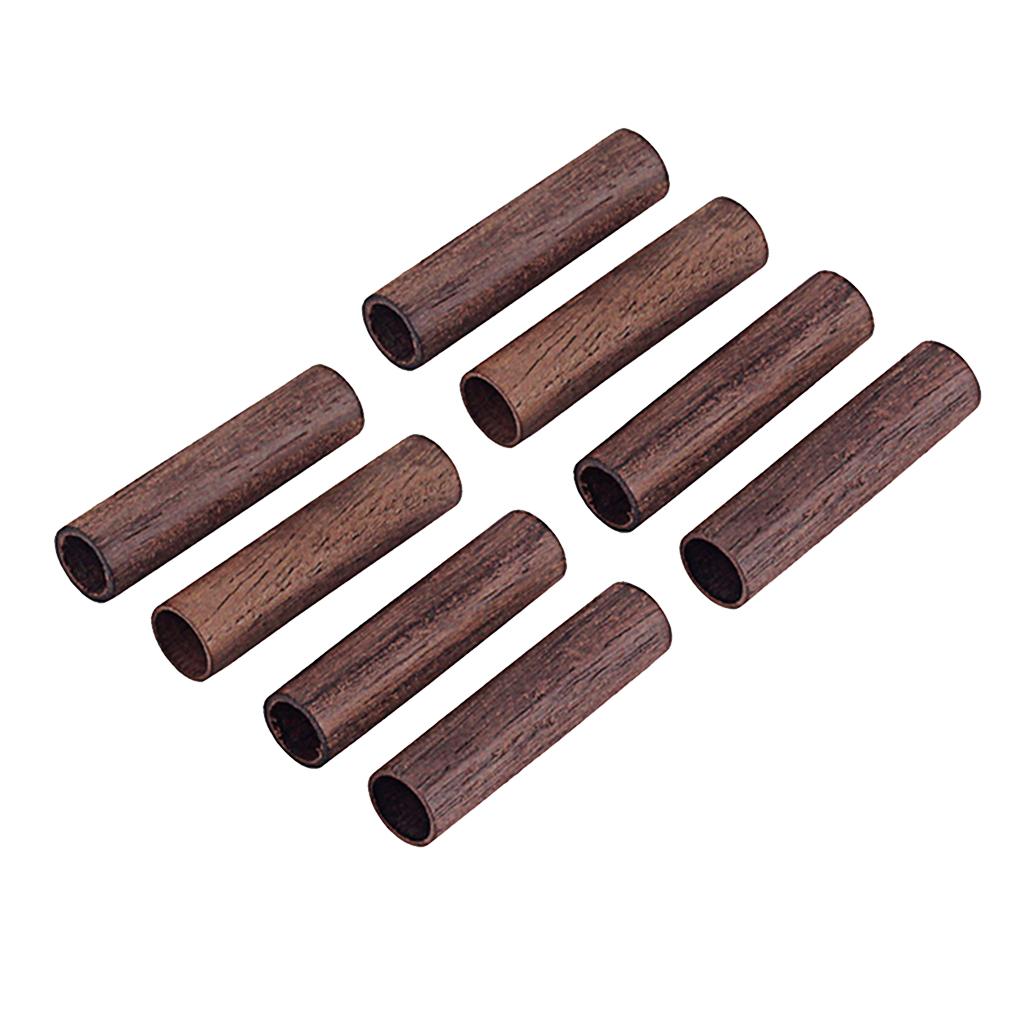 8pcs Rosewood Guitar Truss Rod Hollow Pipe Guitar Neck Replacement Accessory