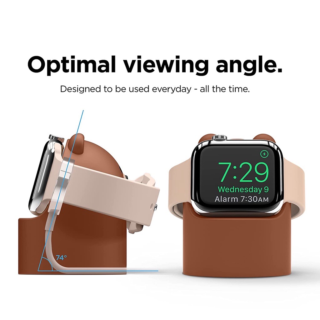Đế Sạc Silicone Dành Cho Apple Watch Ultra / Apple Watch Series / Đồng Hồ Thông Minh, Kai.N Cartoon Stand - Hàng Chính Hãng