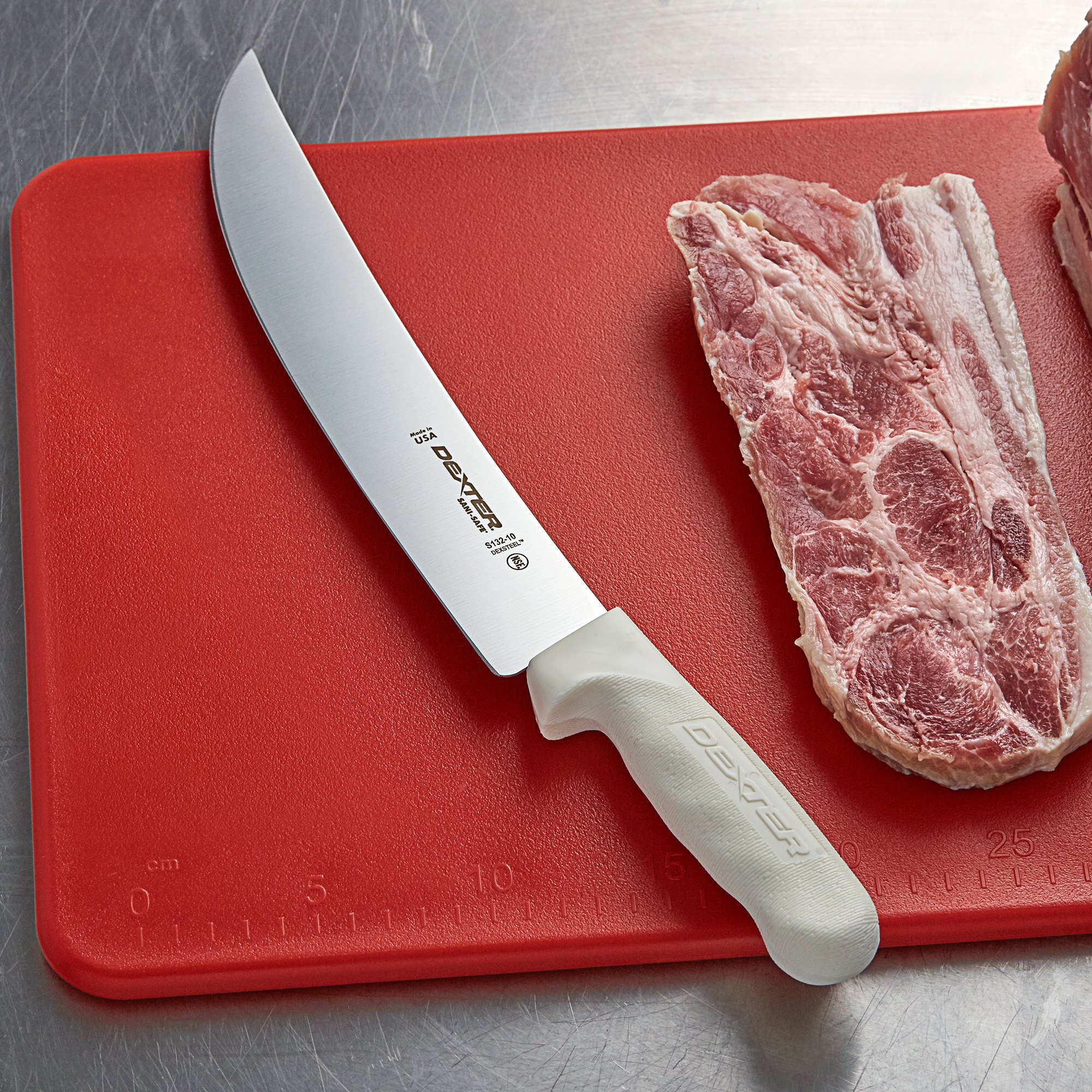 Dao Thái Thịt Bò Steak, Cắt Cá Lưỡi Bản Rộng 40 mm Thép Hợp Kim, Chính Hãng Mỹ Dexter USA