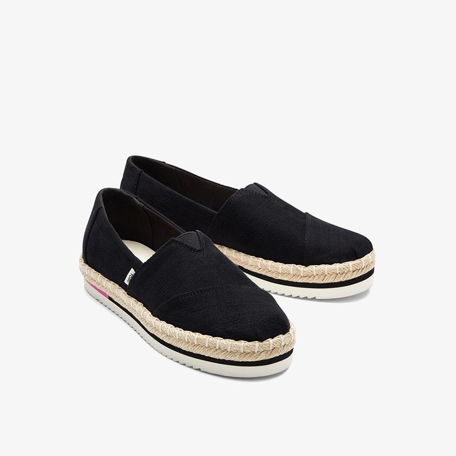 Giày Lười Nữ TOMS Alpargata Platform Rope