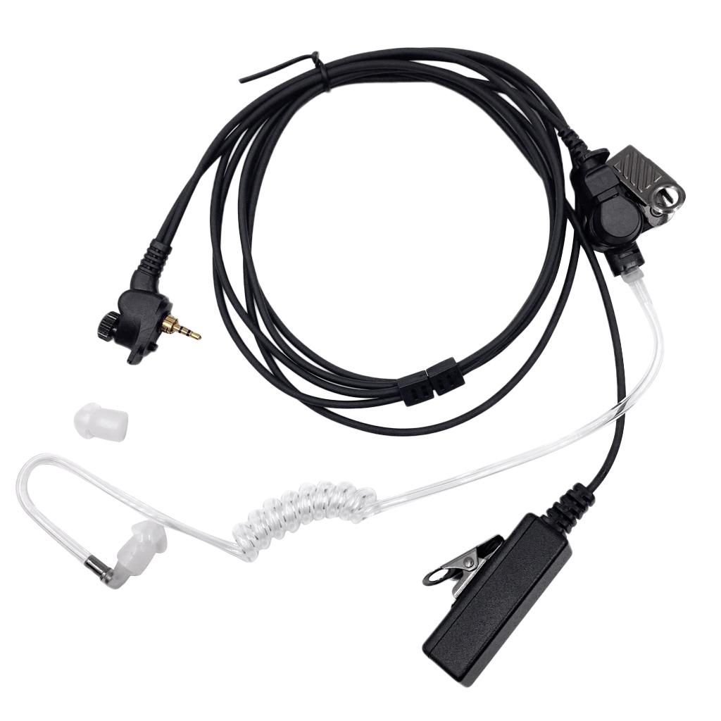 1Pin PTT Mic Covert Acoustic Tube Earpiece Headset for Motorola MTH800 MTP850 MTH600 MTH650 MTH850 MTS850 Two Way Radio