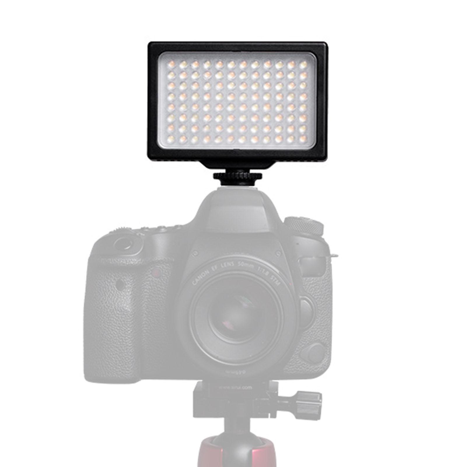 Đèn LED video 3200K-5600K có thể thay đổi độ sáng dùng để chụp ảnh di động