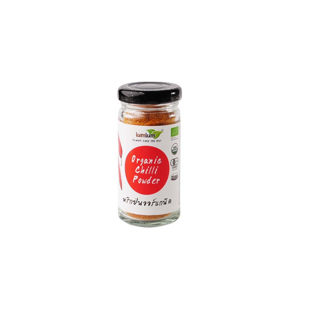 Bột Ớt Hữu Cơ Lumlum Organic Chilli Powder 30g