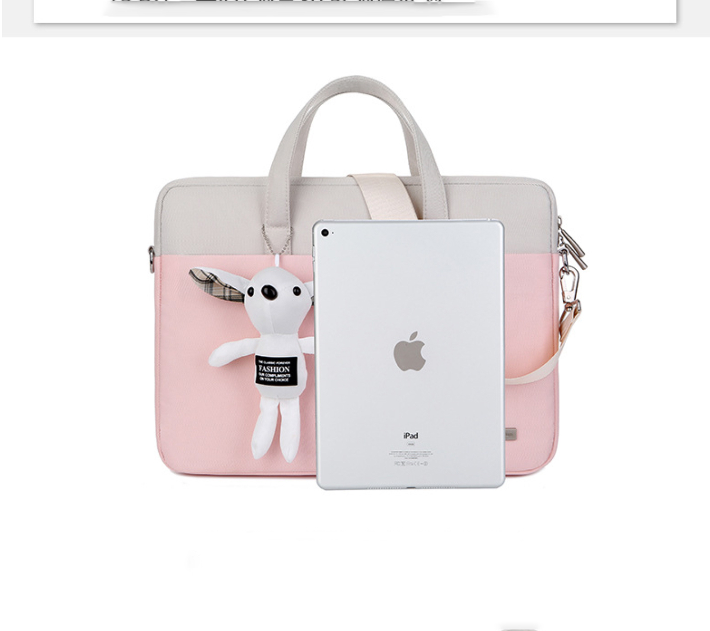 Túi chống sốc laptop macbook kèm gấu bông siêu cute đáng yêu