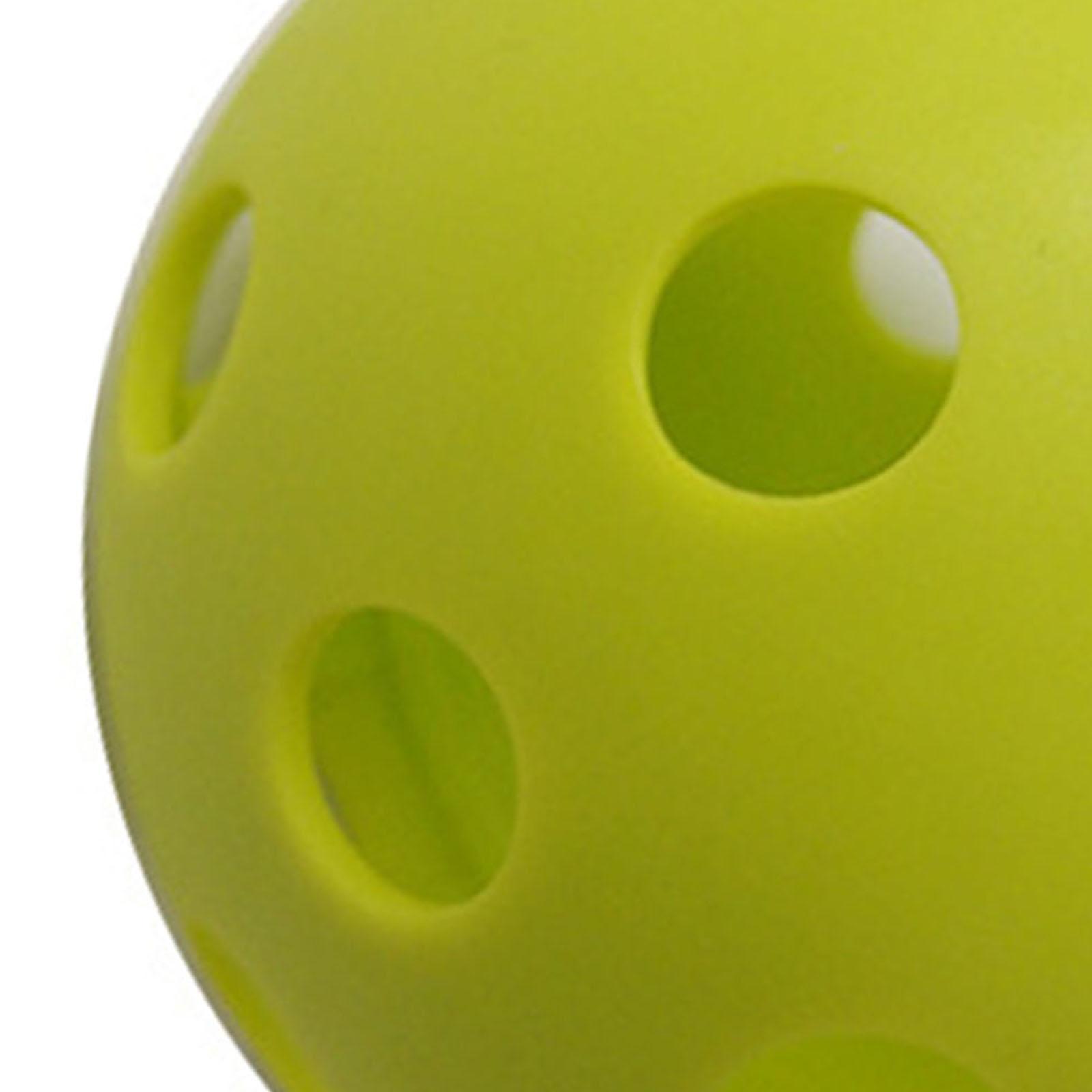 Golf Practice Ball, Flexible Hollow High Elasticity Practice Golf Balls for Indoor Outdoor