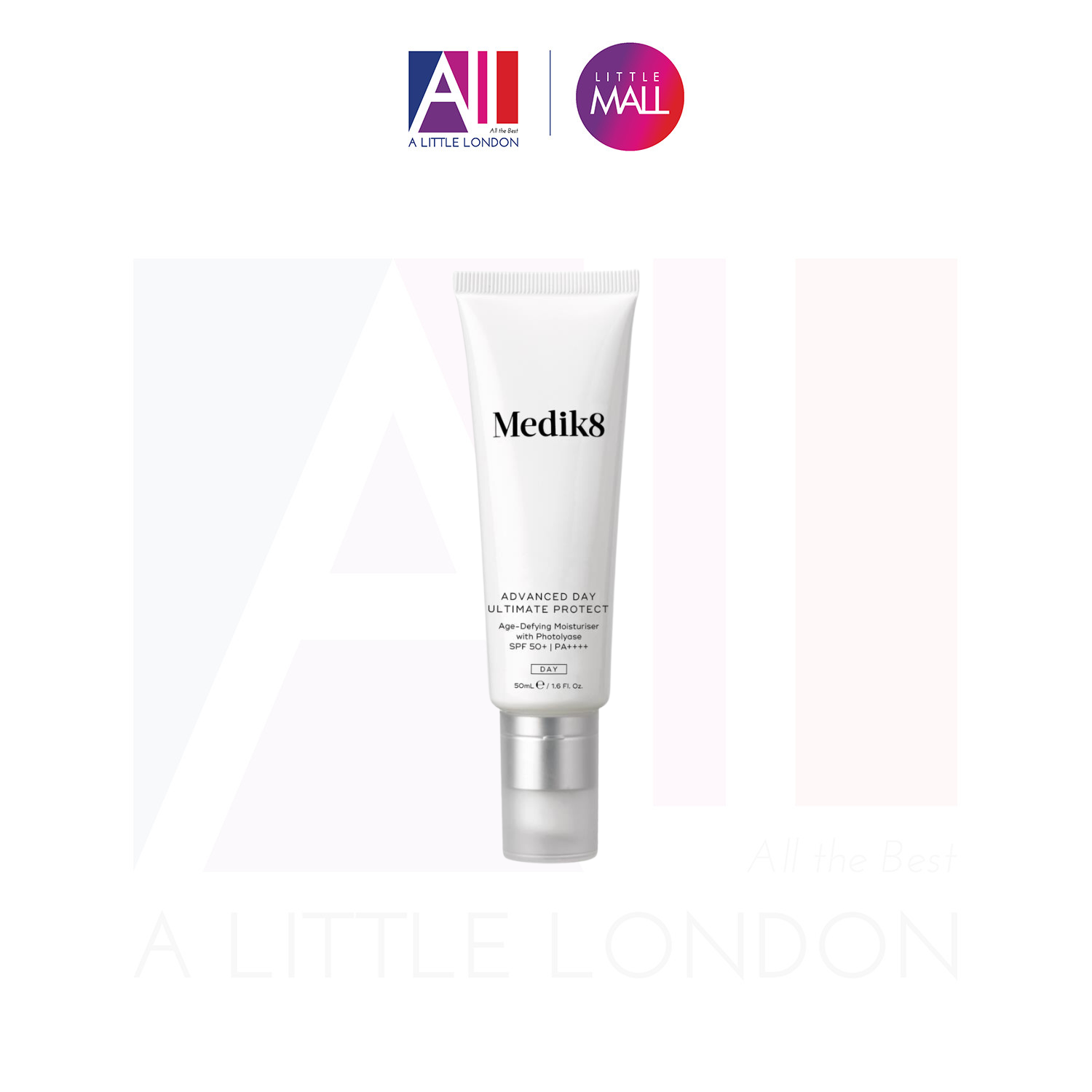 Kem dưỡng ngày chống nắng Medik8 Advanced Day Ultimate Protect SPF50+ 50ml (Bill Anh)