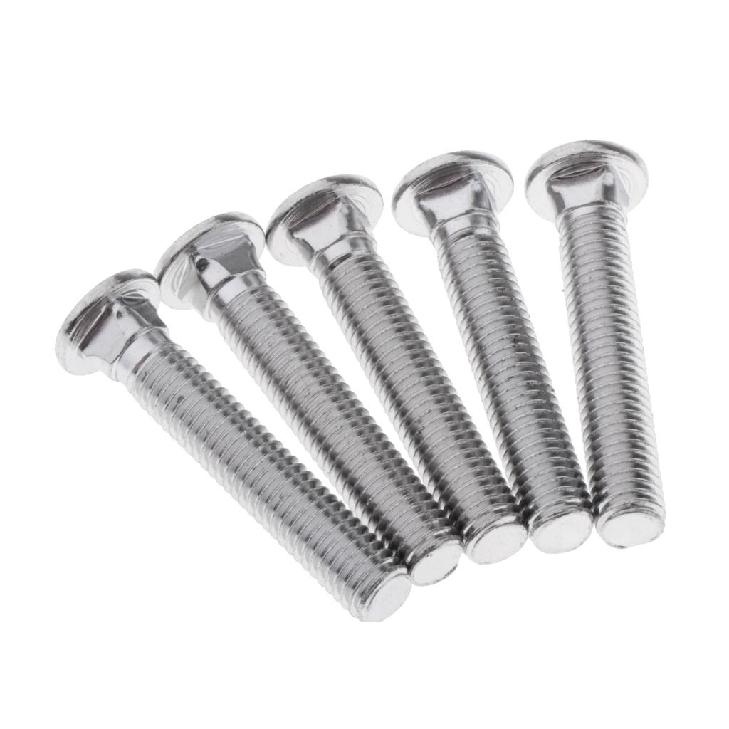 5 Miếng M8 X 50 Mm Đầu Tròn Bu Lông Ốc Vít Thép Không Gỉ
