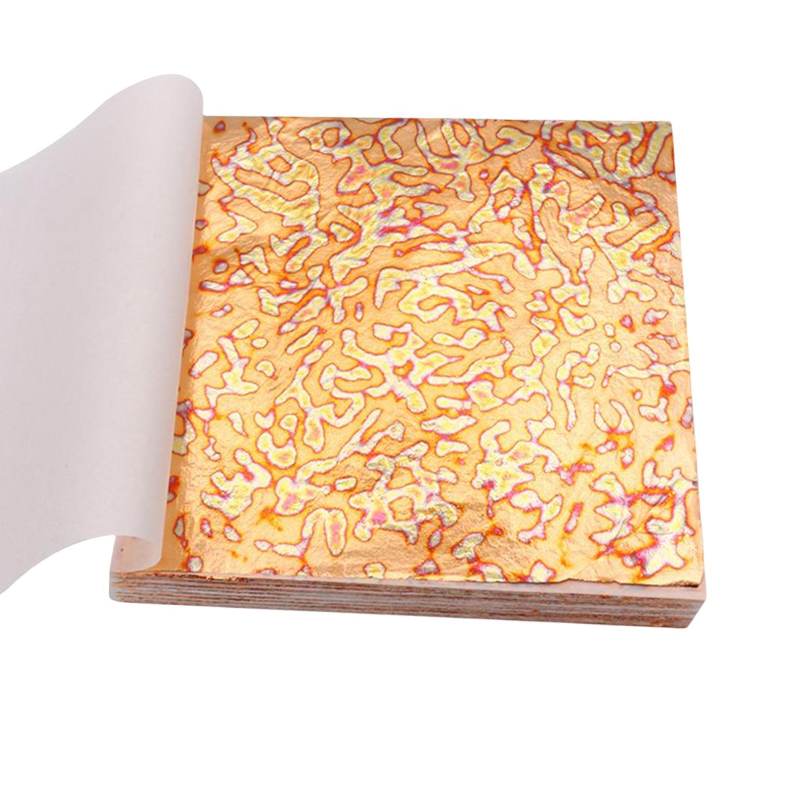 Leaf Foil Sheets Multicolor Frame Style A