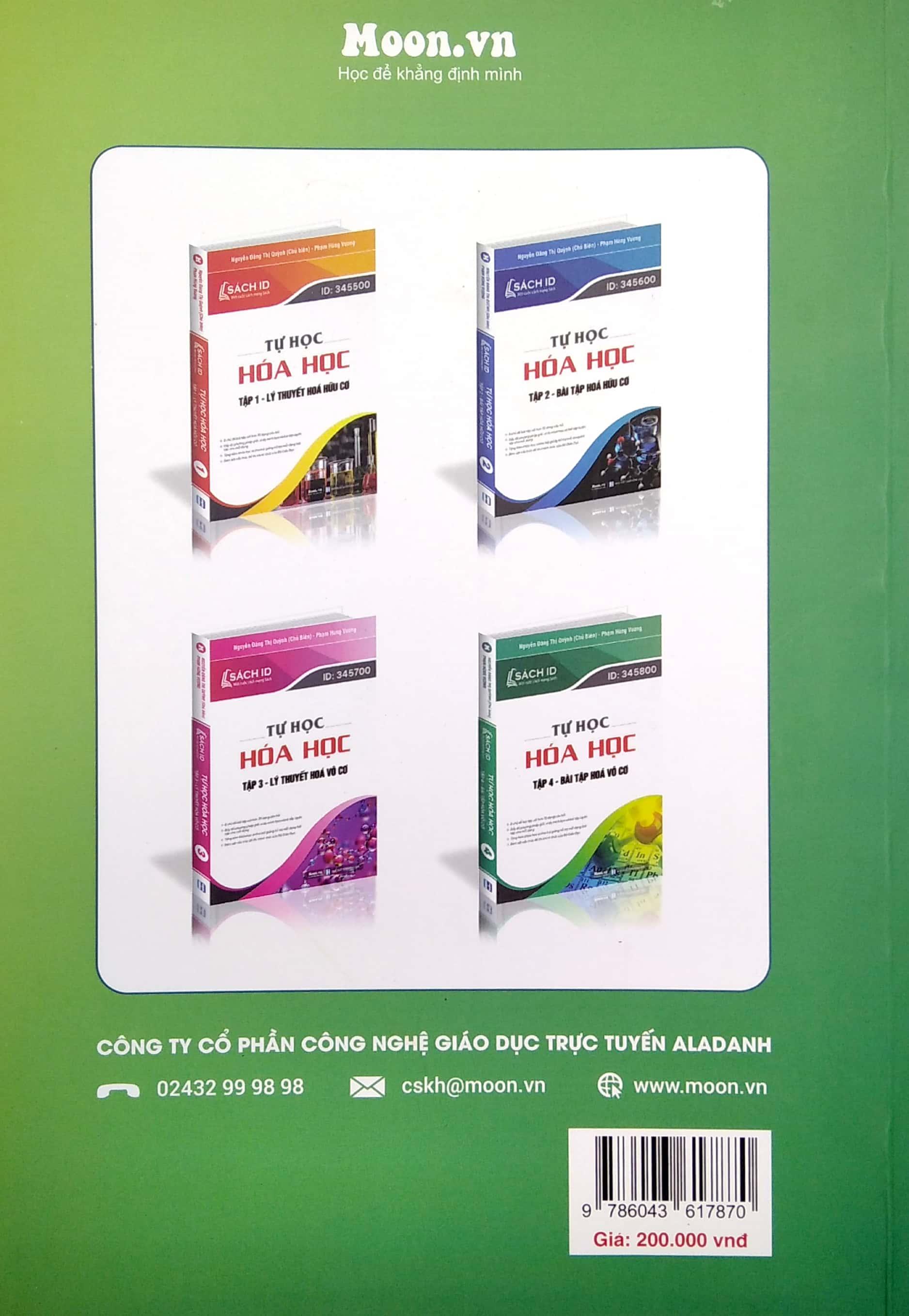Tự học hóa học - Tập 4 - bài tập hóa vô cơ